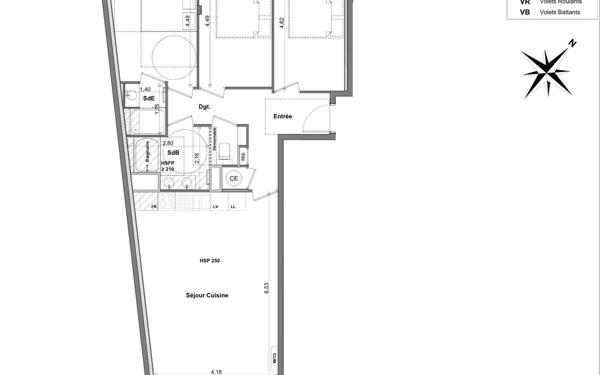 Appartement à vendre    4 pièces •  La Crau