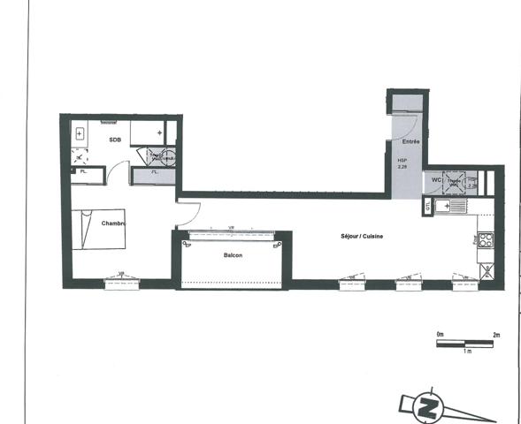 Achat appartement Floirac - 2 pièce(s) - 51 m² - 249 800 €