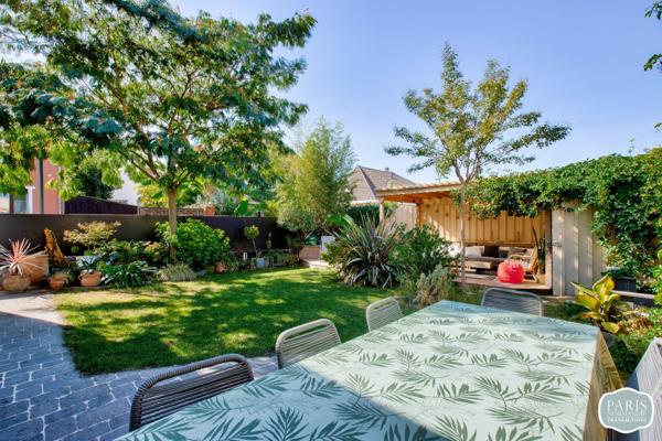 Colombes - Rue de Bellevue - Maison d’architecte de 133m² avec jardin
