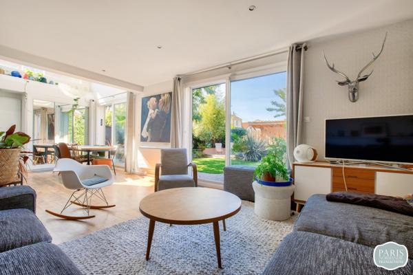 Colombes - Rue de Bellevue - Maison d’architecte de 133m² avec jardin