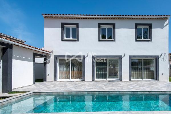 Villa contemporaine d'exception avec piscine à Istres