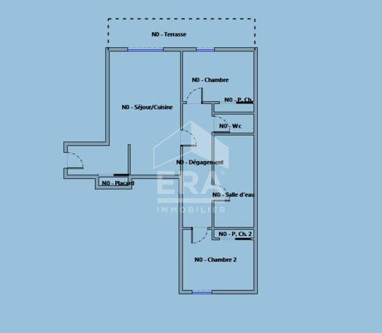 Appartement Marseille 3 pièce(s) plus terrasse