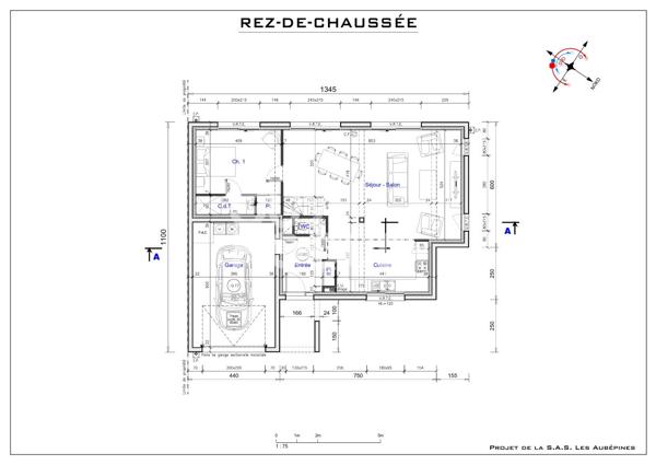 Maison Neuve Courseulles Sur Mer 6 pièce(s) 125 m2