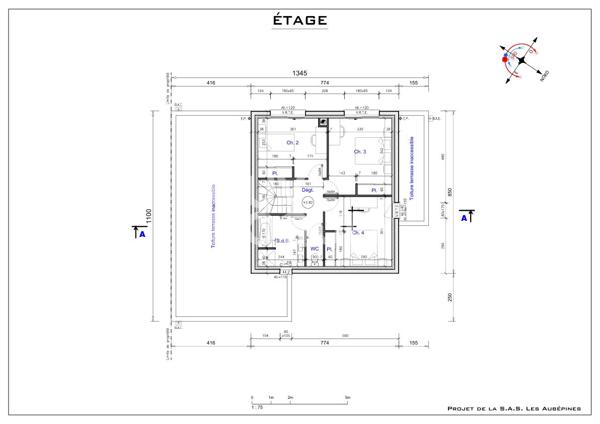 Maison Neuve Courseulles Sur Mer 6 pièce(s) 125 m2