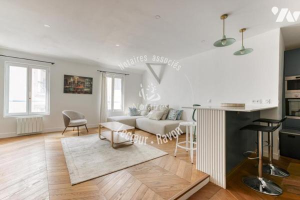 Saint-Germain-en Laye, coeur de ville, duplex rénové par un architecte
