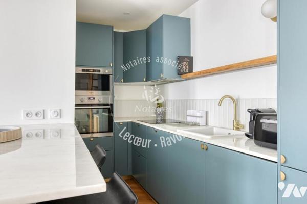 Saint-Germain-en Laye, coeur de ville, duplex rénové par un architecte