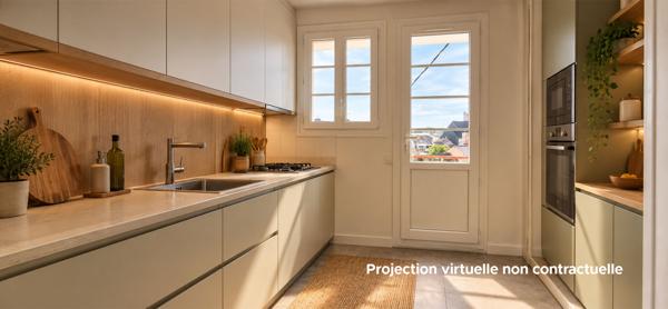 Appartement lumineux 3 pièces 76 m² avec balcon et 2 chambres ? Quartier Chasse Royale - Hôpital