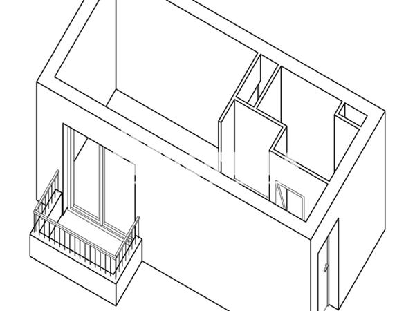 Location Studio 18.09 m² - IMPASSE ANDRE MITTON Pau 64000