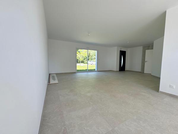 Maison neuve en campagne sans vis à vis.