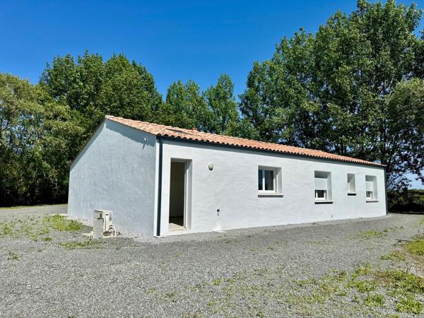 Maison neuve en campagne sans vis à vis.