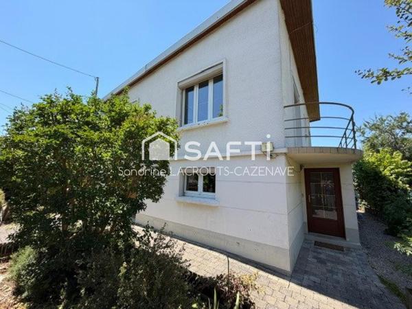 Orléans, proche Loiret, maison sur sous-sol total102 m2