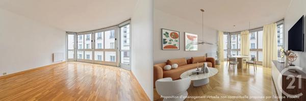 Appartement F3 à vendre  3 pièces - 70,25 m 2   PARIS  - 75012