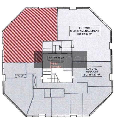 Bureau de 284 m² à louer à Bordeaux Lac - Bruges