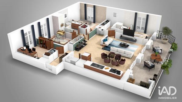 Appartement à vendre 4 pièces 112 m² Aix-les-Bains
