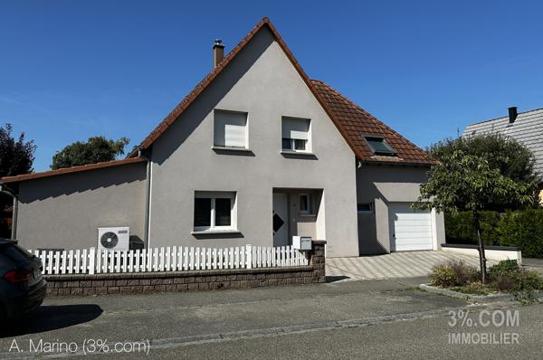 Maison 5 pièces, 130m2, 3/4 chambres Dingsheim (67370)