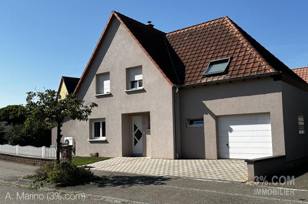 Maison 5 pièces, 130m2, 3/4 chambres Dingsheim (67370)