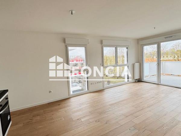 Location Appartement 3 pièces 63.64 m² - AVENUE DE BOLLAERT Lens 62300