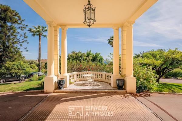 Cannes Californie : duplex belle époque et lignes contemporaines.