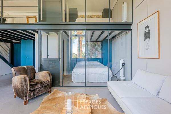 Cannes Californie : duplex belle époque et lignes contemporaines.