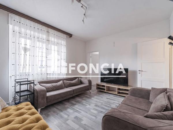 À vendre Appartement 4 pièces 71 m² - Mulhouse 68100