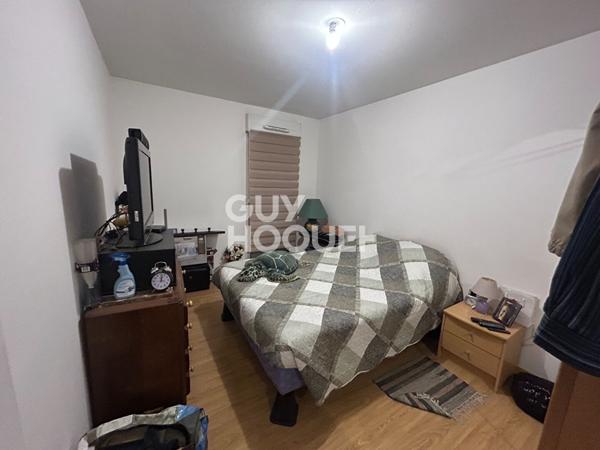 A VENDRE Appartement T2 - 49 M² - 1 chambre - Balcon - Place de parking couverte privative-