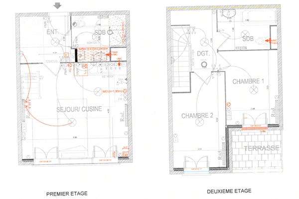 Appartement à vendre 3 pièces 59 m² Corbeil-Essonnes