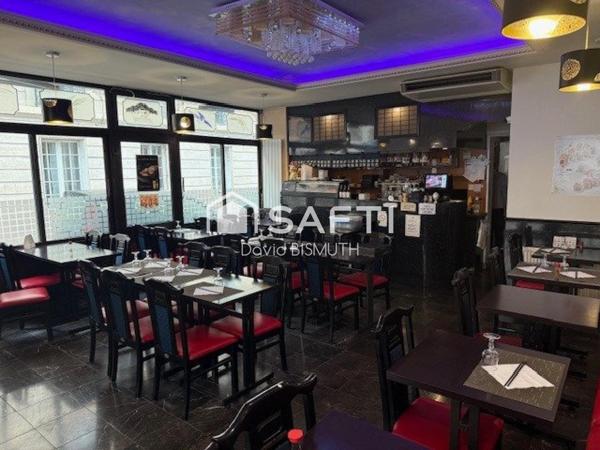 CESSION DE FONDS DE COMMERCE RESTAURANT 50 M2 AVEC EXTRACTION DE 300 LEVALLOIS PERRET
