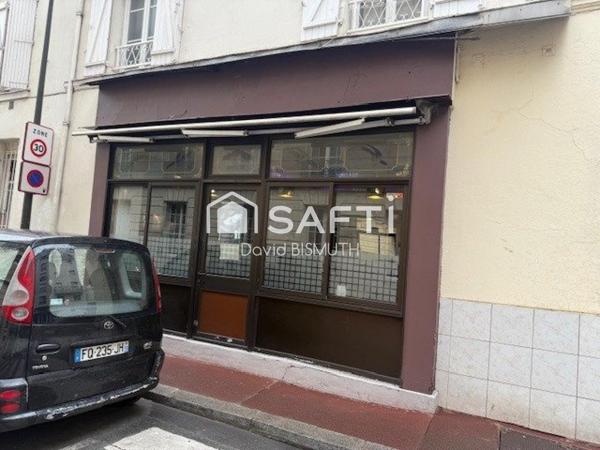 CESSION DE FONDS DE COMMERCE RESTAURANT 50 M2 AVEC EXTRACTION DE 300 LEVALLOIS PERRET