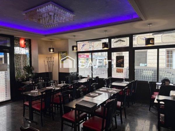 CESSION DE FONDS DE COMMERCE RESTAURANT 50 M2 AVEC EXTRACTION DE 300 LEVALLOIS PERRET