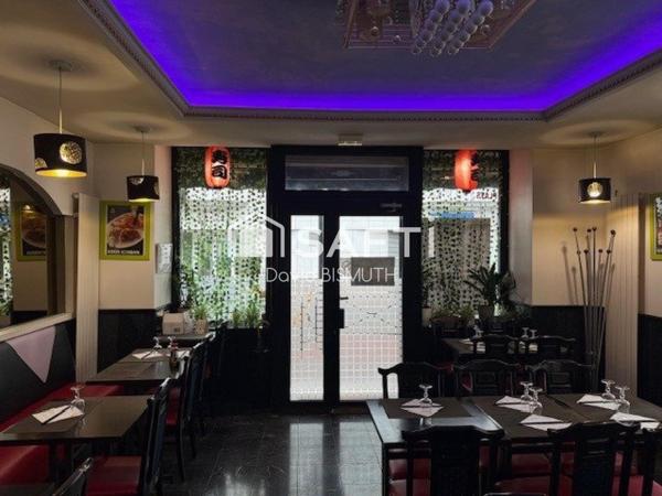 CESSION DE FONDS DE COMMERCE RESTAURANT 50 M2 AVEC EXTRACTION DE 300 LEVALLOIS PERRET