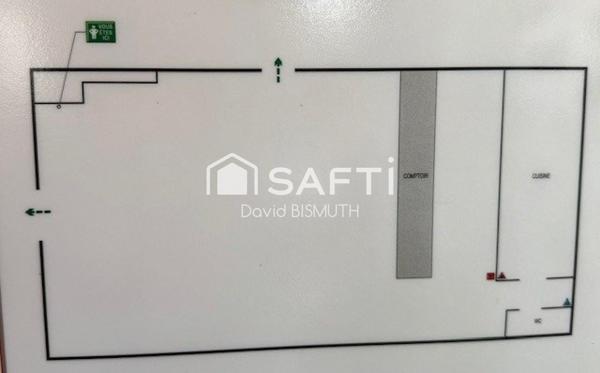 CESSION DE FONDS DE COMMERCE RESTAURANT 50 M2 AVEC EXTRACTION DE 300 LEVALLOIS PERRET