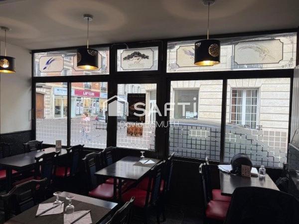 CESSION DE FONDS DE COMMERCE RESTAURANT 50 M2 AVEC EXTRACTION DE 300 LEVALLOIS PERRET