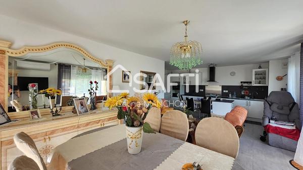 EXCLUSIVITÉ PROCHE CENTRE VILLE D'OLLIOULES - T4 de 90 m2 + Terrasse + Parking couvert sécurisé