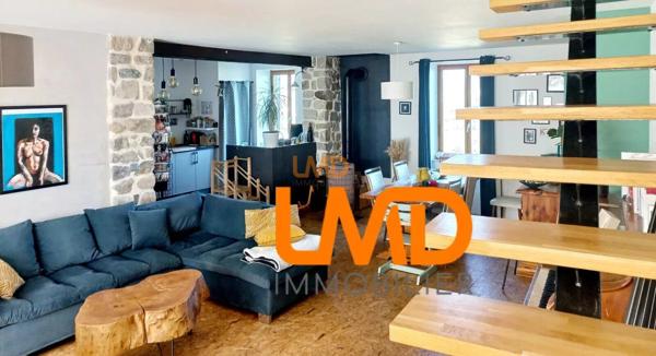 Maison avec belle vue et grand potentiel – Centre-ville d’Aubenas