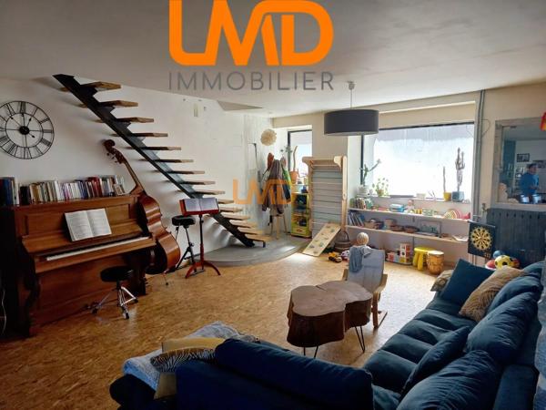 Maison avec belle vue et grand potentiel – Centre-ville d’Aubenas