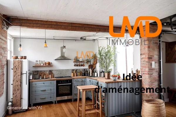 Maison avec belle vue et grand potentiel – Centre-ville d’Aubenas