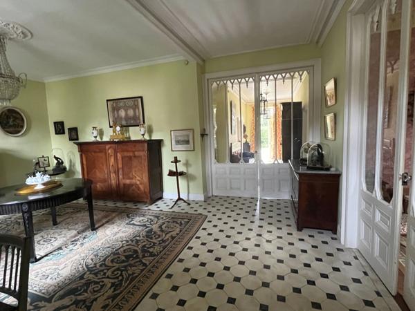 Marciac (32) ELEGANTE MAISON DE MAITRE, sans travaux, avec maison d'artistes ou gîte, parc séculaire clos de murs