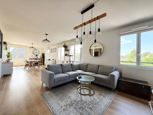 Appartement en dernier étage.