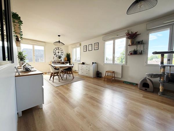 Appartement en dernier étage.