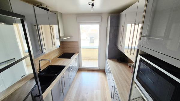 Appartement en dernier étage.