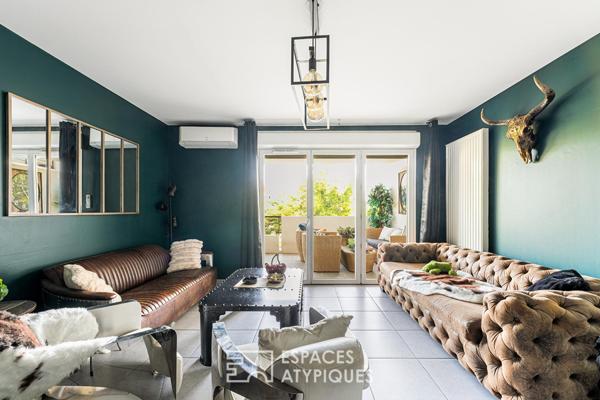 L’Écrin Végétal : appartement contemporain baigné de lumière