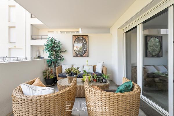 L’Écrin Végétal : appartement contemporain baigné de lumière