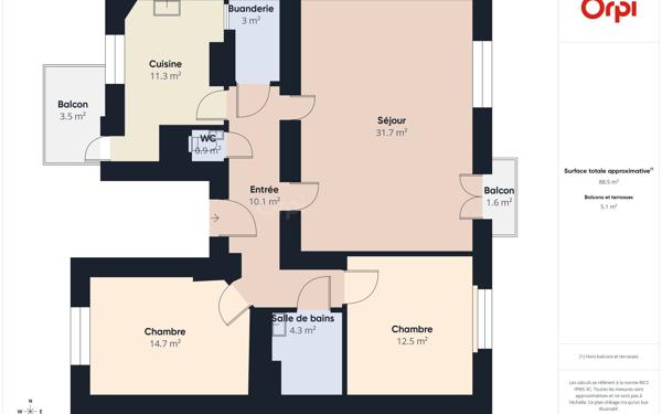 Appartement à vendre