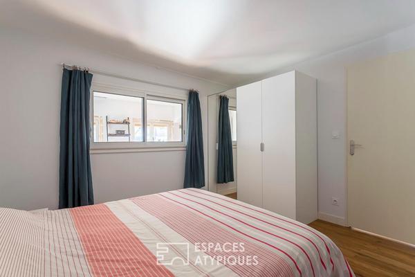Appartement familial en dernier étage à proximité des quais de Saône