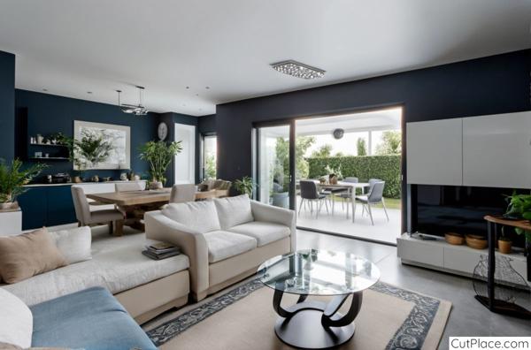 SAINT RAPHAEL / BOULOURIS 3 pièces d'angle 75 m² en rez de jardin de 250 m²