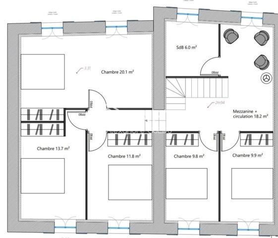 MAISON A RENOVER AVEC TERRAIN DE 450 M²