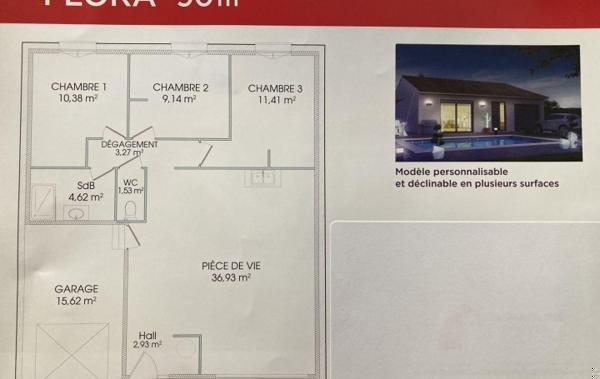 Vente Terrain Constructible Ginestas   