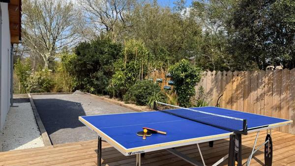 À louer meubler à l'année ? Maison de plain-pied de 110 m² avec piscine à Lège-Cap-Ferret
