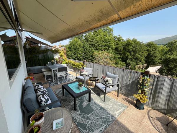 À VENDRE APPARTEMENT DE CHARME DE 88 m² AVEC TERRASSE PANORAMIQUE À ASCAIN !!!