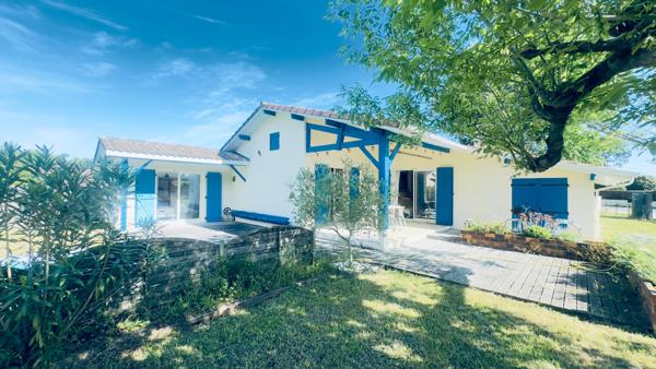 GUJAN-MESTRAS MAISON 113m² 5 PIÈCES TERRAIN 945m² CHALET INDÉPENDANT